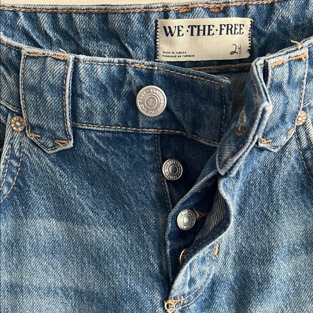 Free people CRVY High-Rise Straight Jeans - Picture 3 of 14